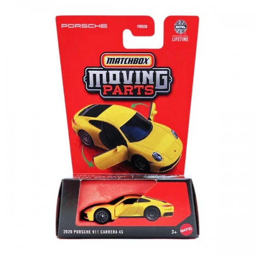 ΑΥΤΟΚΙΝΗΤΑΚΙ MATCHBOX MOVING PARTS 2020 PORSCHE 911 CARRERA 4S (JBW85)