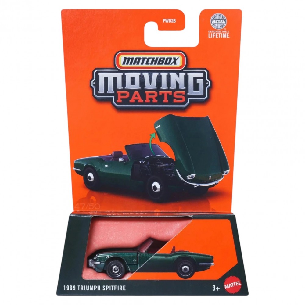 ΑΥΤΟΚΙΝΗΤΑΚΙ MATCHBOX MOVING PARTS 1969 TRIUMPH SPITFIRE (JBW99)