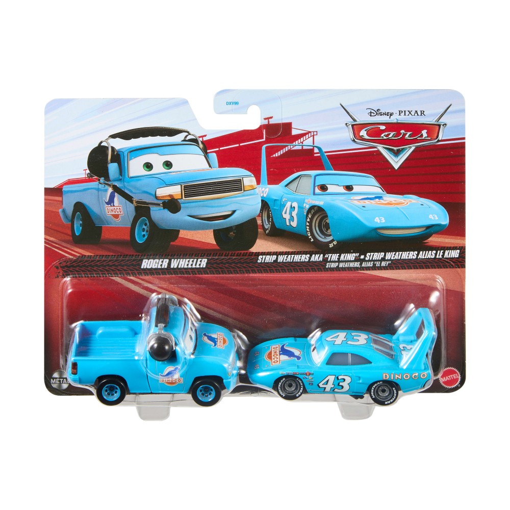 CARS ΑΥΤΟΚΙΝΗΤΑΚΙΑ ΣΕΤ ΤΩΝ 2 ROGER WHEELER & STRIP WEATHERS AKA ''THE KING'' (JKW73)