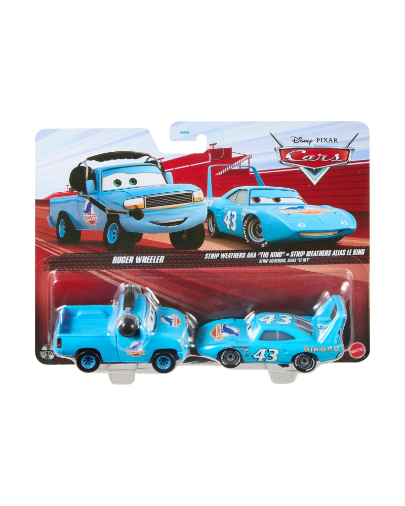 CARS ΑΥΤΟΚΙΝΗΤΑΚΙΑ ΣΕΤ ΤΩΝ 2 ROGER WHEELER & STRIP WEATHERS AKA ''THE KING'' (JKW73)