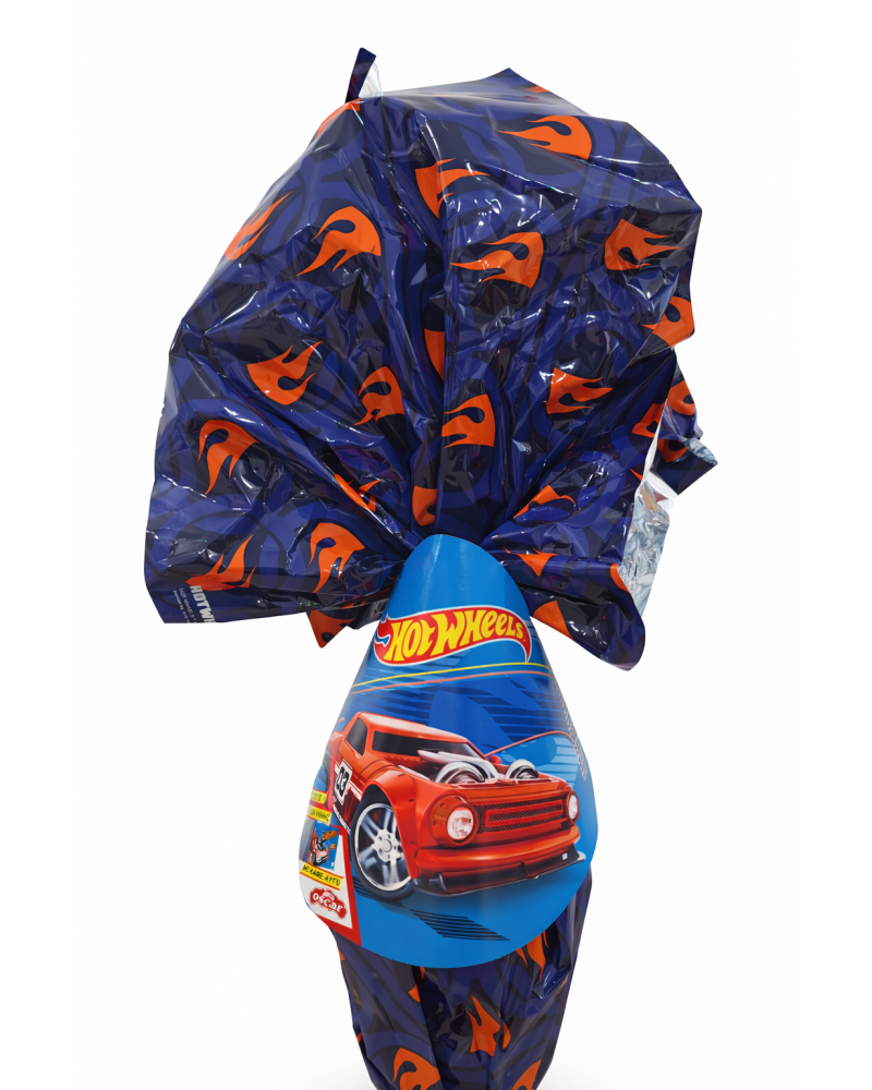 OSCAR ΣΟΚΟΛΑΤΕΝΙΟ ΑΥΓΟ ΓΑΛΑΚΤΟΣ HOT WHEELS 220γρ (06.8772)