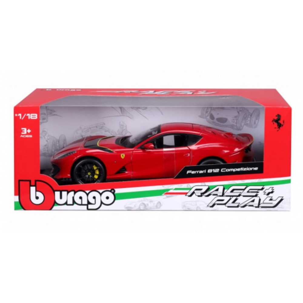 BURAGO 1/18 FERRARI 812 COMPETIZIONE RED (18/16019)