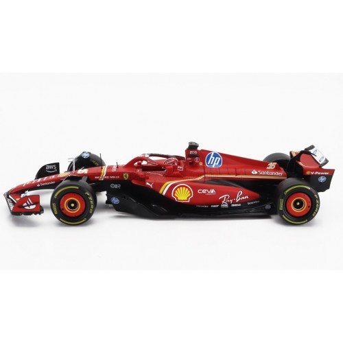 BURAGO FERRARI  1/18  F1 SF-24 TEAM SCUDERIA FERRARI N 16 CHARLES LECLERC RED(18/16815)