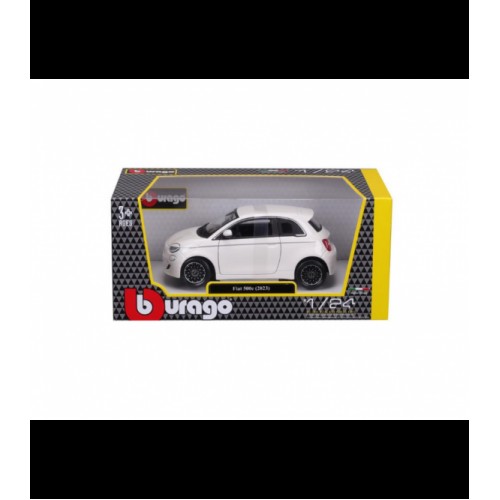 BURAGO 1/24 FIAT 500E (2023) WHITE (18/21110)