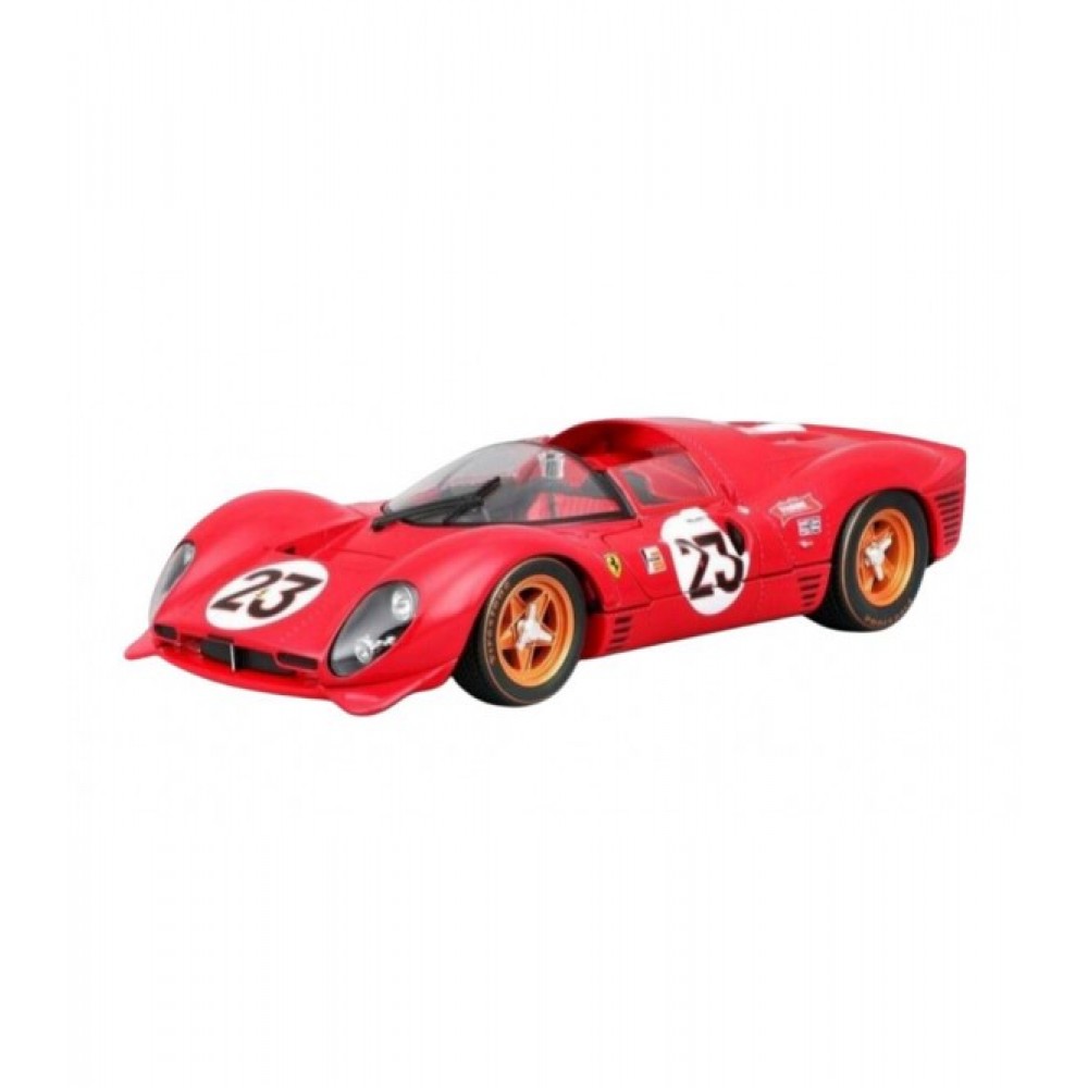 BURAGO 1:24 FERRARI RACING 330 P4 DAYTONA (1967) (18/26310)