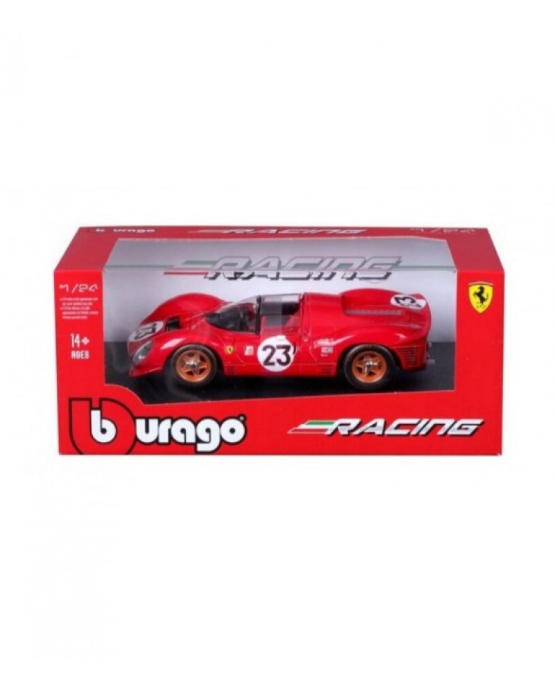 BURAGO 1:24 FERRARI RACING 330 P4 DAYTONA (1967) (18/26310)