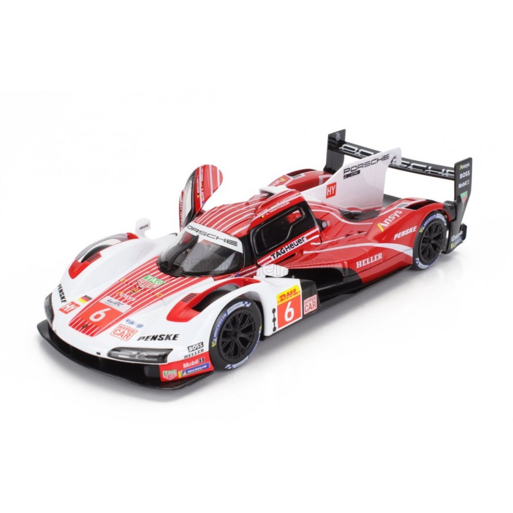 BURAGO 1/24 PORSCHE - 963 9RD 4.6L TURBO V8 TEAM PORSCHE PENSKE MOTORSPORT (18/28042)