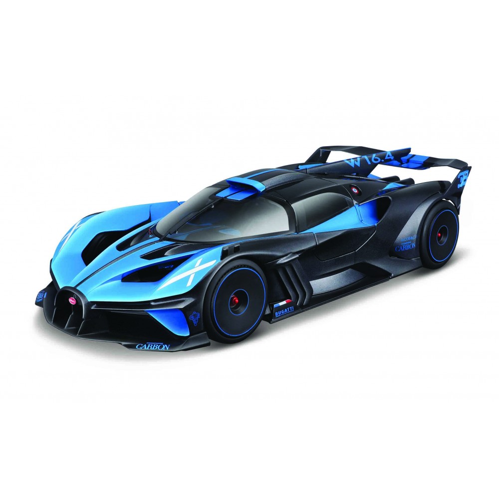 BURAGO 1:18 BUGATTI BOLIDE BLUE-BLACK (18-11047)