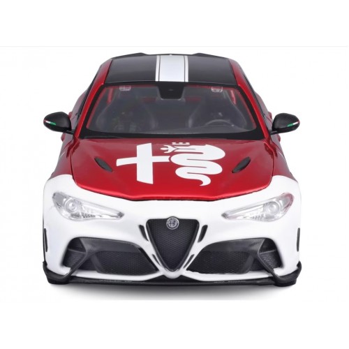 BURAGO 1:18 ALFA ROMEO GIULIA GTAm RED #99 (18-11049)