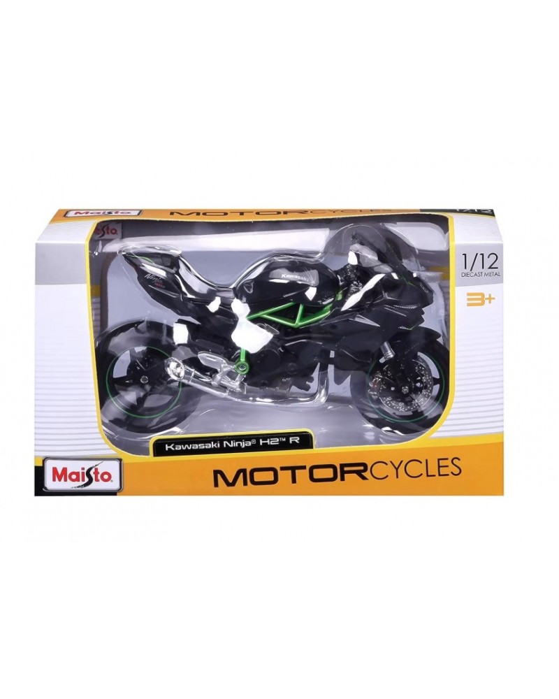 MAISTO 1:12 MOTORCYCLES - KAWASAKI NINJA H2 R GREY (48/31101)