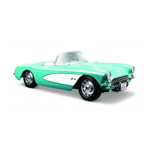 MAISTO  1/24 SPECIAL EDITION 1957 CHEVROLET CORVETTE TURQUOISE (48/31275)
