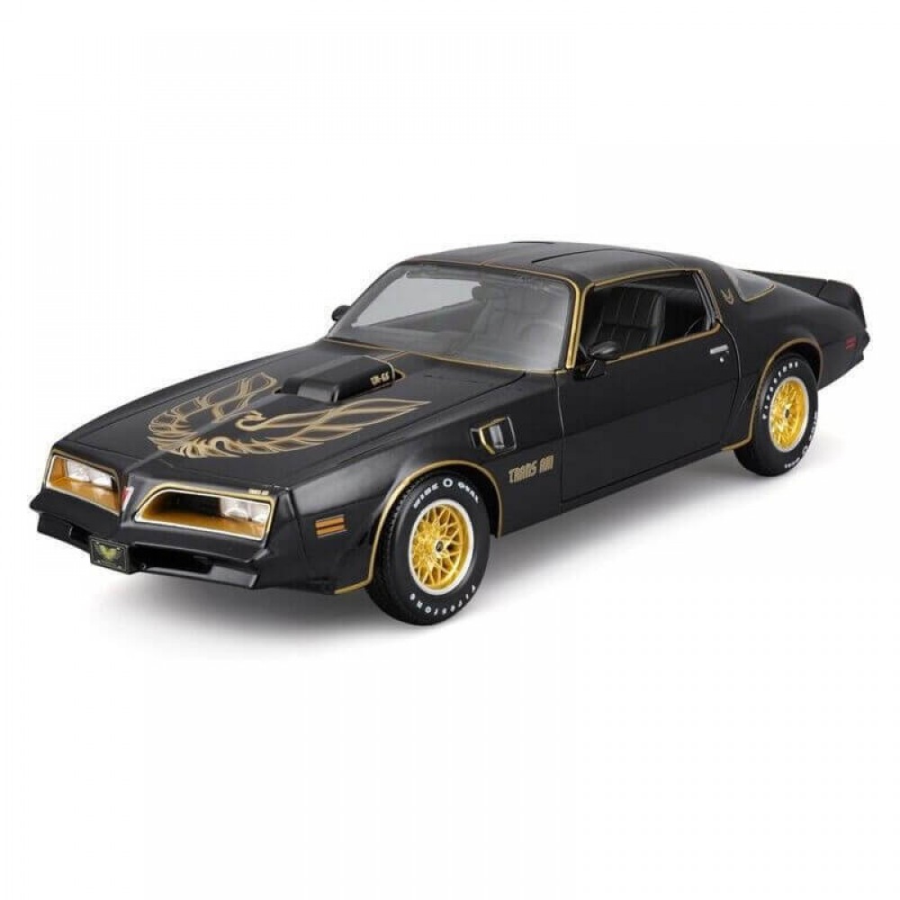 MAISTO 1:18 SPECIAL EDITION 1978 PONTIAC FIREBIRD TRANS AM BLACK (48/31464)