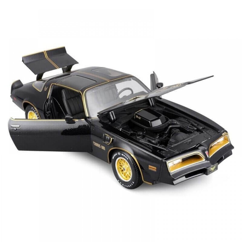 MAISTO 1:18 SPECIAL EDITION 1978 PONTIAC FIREBIRD TRANS AM BLACK (48/31464)