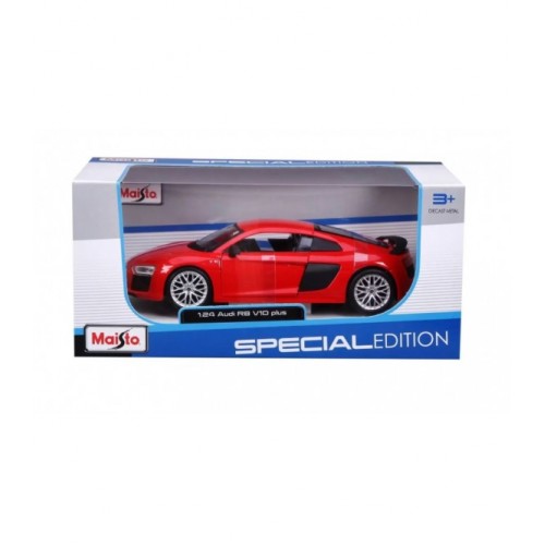 MAISTO 1/24 SPECIAL EDITION AUDI R8 V10 PLUS RED (48/31513)
