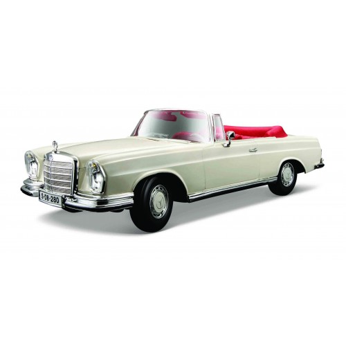 MAISTO 1/18 SPESIAL EDITION 1967 MERCEDES-BENZ 280SE CREAM (48/31811)