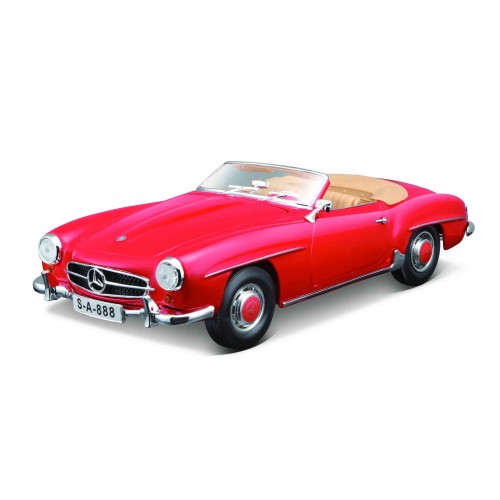 MAISTO 1:18 SPESIAL EDITION 1955 MERCEDES-BENZ 190SL RED(48/31824)