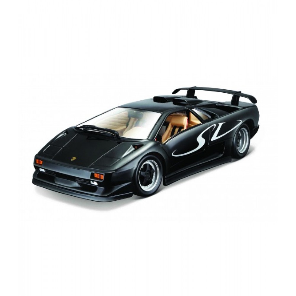 MAISTO 1/18 SPECIAL EDITION LAMBORGHINI DIABLO BLACK (48/31844)
