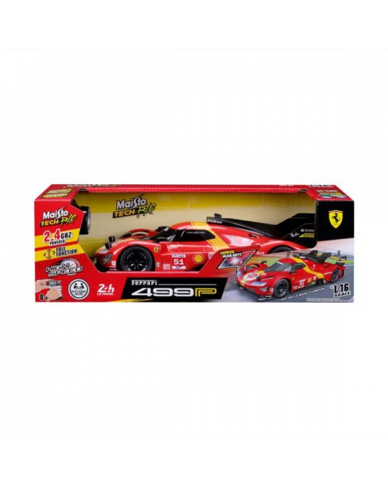 MAISTO 1:16 ΤΗΛΕΚΑΤΕΥΘΥΝΟΜΕΝΗ FERRARI 499P LMH (49/82861)