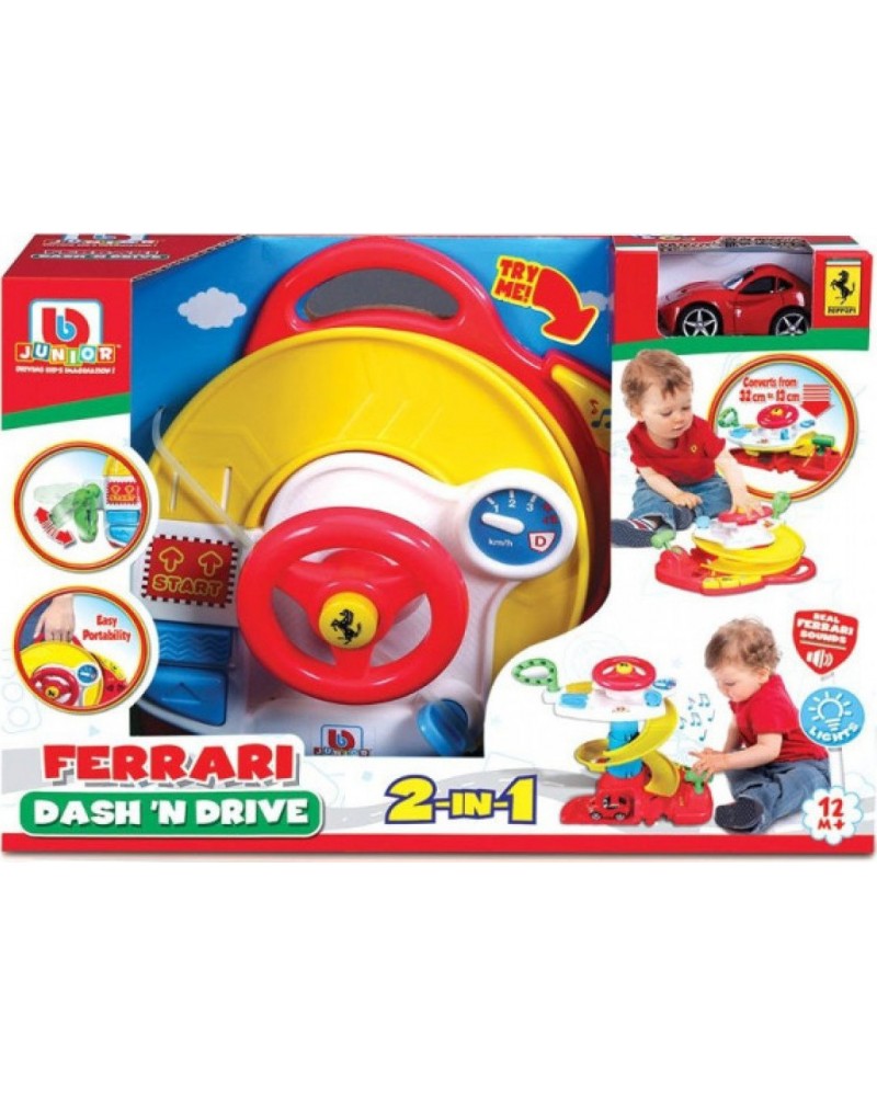 BURAGO JUNIOR FERRARI DASH 'N DRIVE (16/88803)