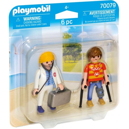 Playmobil Γιατρός & Ασθενής (70079)