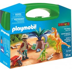 Playmobil maxi βαλιτσακι Εξερευνητής Και Δεινόσαυροι (70108)