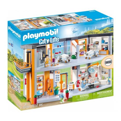 PLAYMOBIL ΜΕΓΑΛΟ ΙΑΤΡΙΚΟ ΚΕΝΤΡΟ (70190)