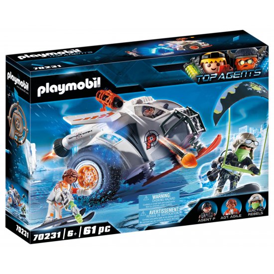 PLAYMOBIL Snow Glider της Spy Team (70231) PLAYMOBIL Snow Glider της Spy Team (70231)