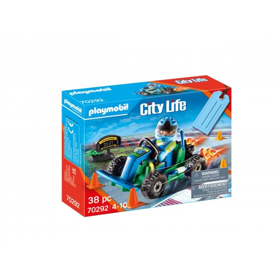PLAYMOBIL Gift Set Οδηγός με Go-Kart (70292) PLAYMOBIL Gift Set Οδηγός με Go-Kart (70292)