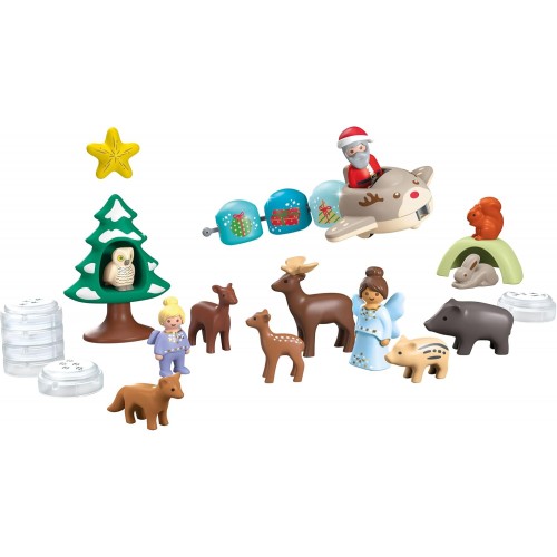 PLAYMOBIL XMAS ΗΜΕΡΟΛΟΓΙΟ JUNIOR  ΧΙΟΝΙΣΜΕΝΑ ΧΡΙΣΤΟΥΓΕΝΝΑ (70297)