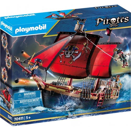 Playmobil  Πειρατική Ναυαρχίδα (70411)