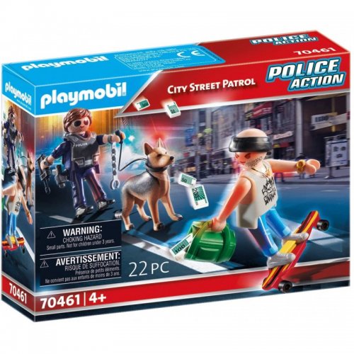 Playmobil Police Action Κλέφτης Και Άστυνομος (70461)