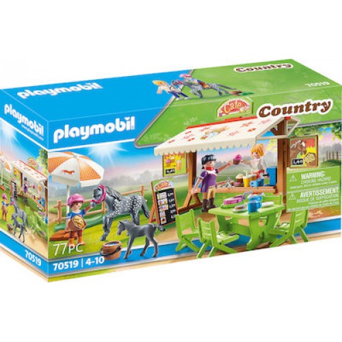 PLAYMOBIL ΚΑΦΕΤΕΡΙΑ ΣΤΗ ΦΑΡΜΑ ΤΩΝ ΠΟΝΥ (70519)