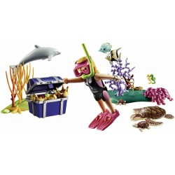 PLAYMOBIL  ΔΥΤΡΙΑ ΜΕ ΣΕΝΤΟΥΚΙ ΘΗΣΑΥΡOY (70678)