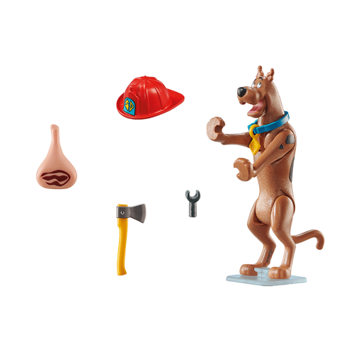 PLAYMOBIL Συλλεκτική φιγούρα Scooby "Πυροσβέστης" (70712)