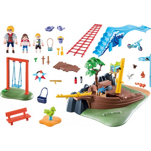 PLAYMOBIL Παιδική χαρά "Το Καράβι" (70741)