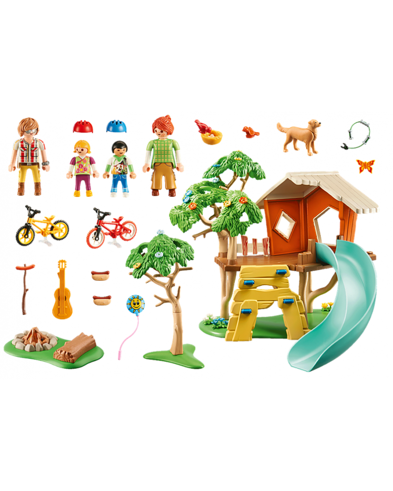 PLAYMOBIL Δεντρόσπιτο με τσουλήθρα (71001)