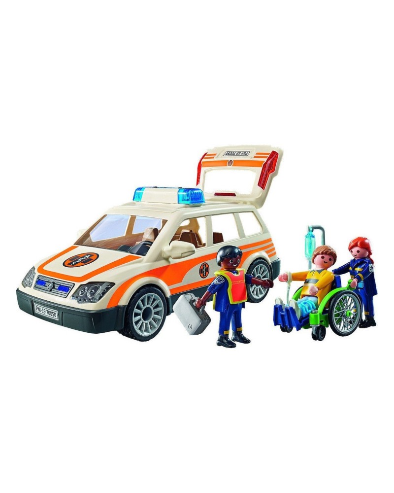 PLAYMOBIL ΟΧΗΜΑ ΠΡΩΤΩΝ ΒΟΗΘΕΙΩΝ ΜΕ ΔΙΑΣΩΣΤΕΣ (71037)