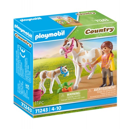 PLAYMOBIL COUNTRY ΑΝΑΒAΤΡΙΑ ΜΕ AΛΟΓΟ ΚΑΙ ΠΟΥΛAΡΙ (71243)