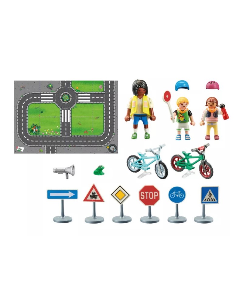 PLAYMOBIL ΜΑΘΗΜΑ ΚΥΚΛΟΦΟΡΙΑΚΗΣ ΑΓΩΓΗΣ (71332)