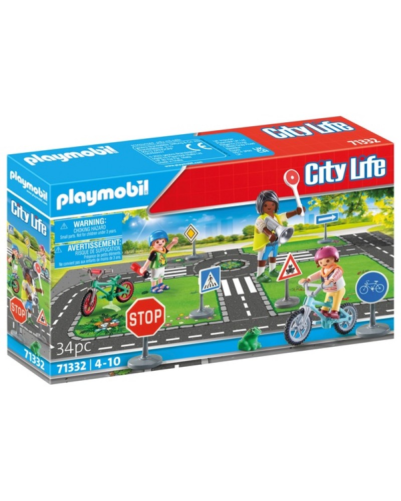 PLAYMOBIL ΜΑΘΗΜΑ ΚΥΚΛΟΦΟΡΙΑΚΗΣ ΑΓΩΓΗΣ (71332)