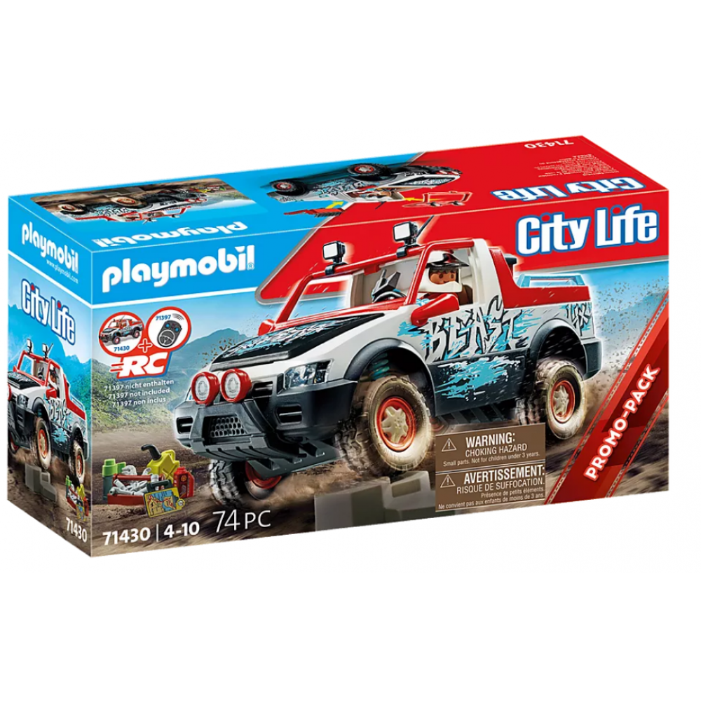 PLAYMOBIL ΑΓΩΝΙΣΤΙΚΟ ΟΧΗΜΑ 4X4 (71430)