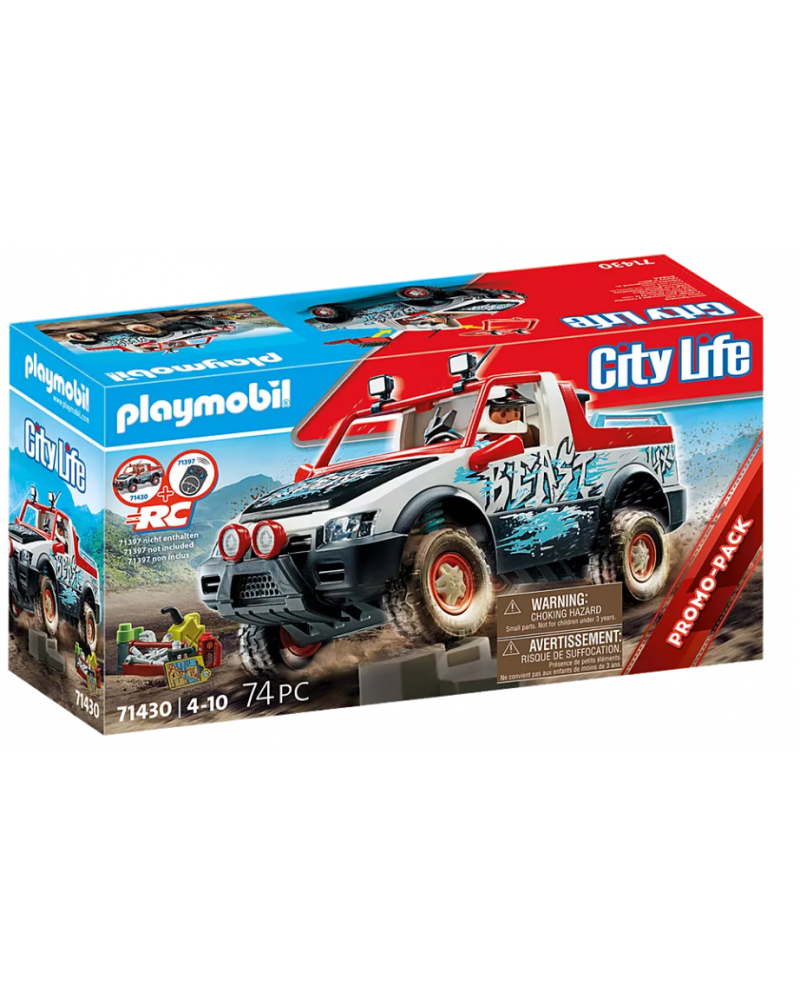 PLAYMOBIL ΑΓΩΝΙΣΤΙΚΟ ΟΧΗΜΑ 4X4 (71430)