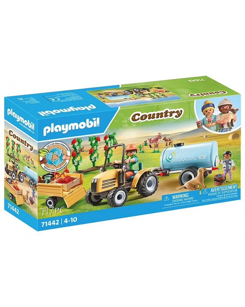 PLAYMOBIL ΤΡΑΚΤΕΡ ΜΕ ΒΥΤΙΟΦΟΡΟ (71442)