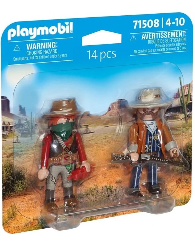 PLAYMOBIL DUOPACK ΣΕΡΙΦΗΣ ΚΑΙ ΛΗΣΤΗΣ (71508)