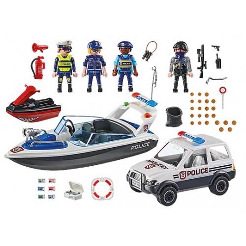 PLAYMOBIL CITY ACTION ΘΑΛΑΣΣΙΑ ΑΣΤΥΝΟΜΙΚΗ ΚΑΤΑΔΙΩΞΗ (71570)