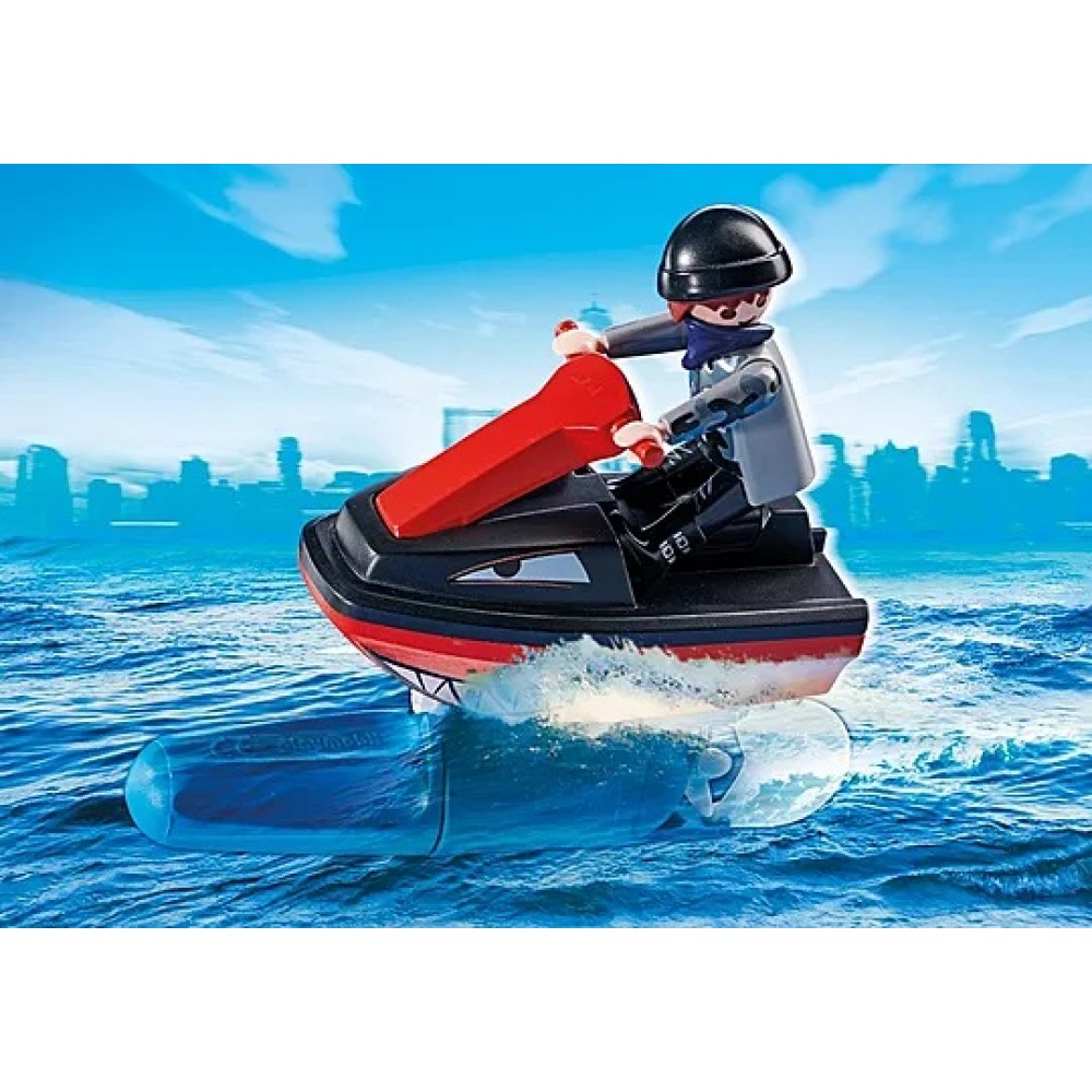 PLAYMOBIL CITY ACTION ΘΑΛΑΣΣΙΑ ΑΣΤΥΝΟΜΙΚΗ ΚΑΤΑΔΙΩΞΗ (71570)