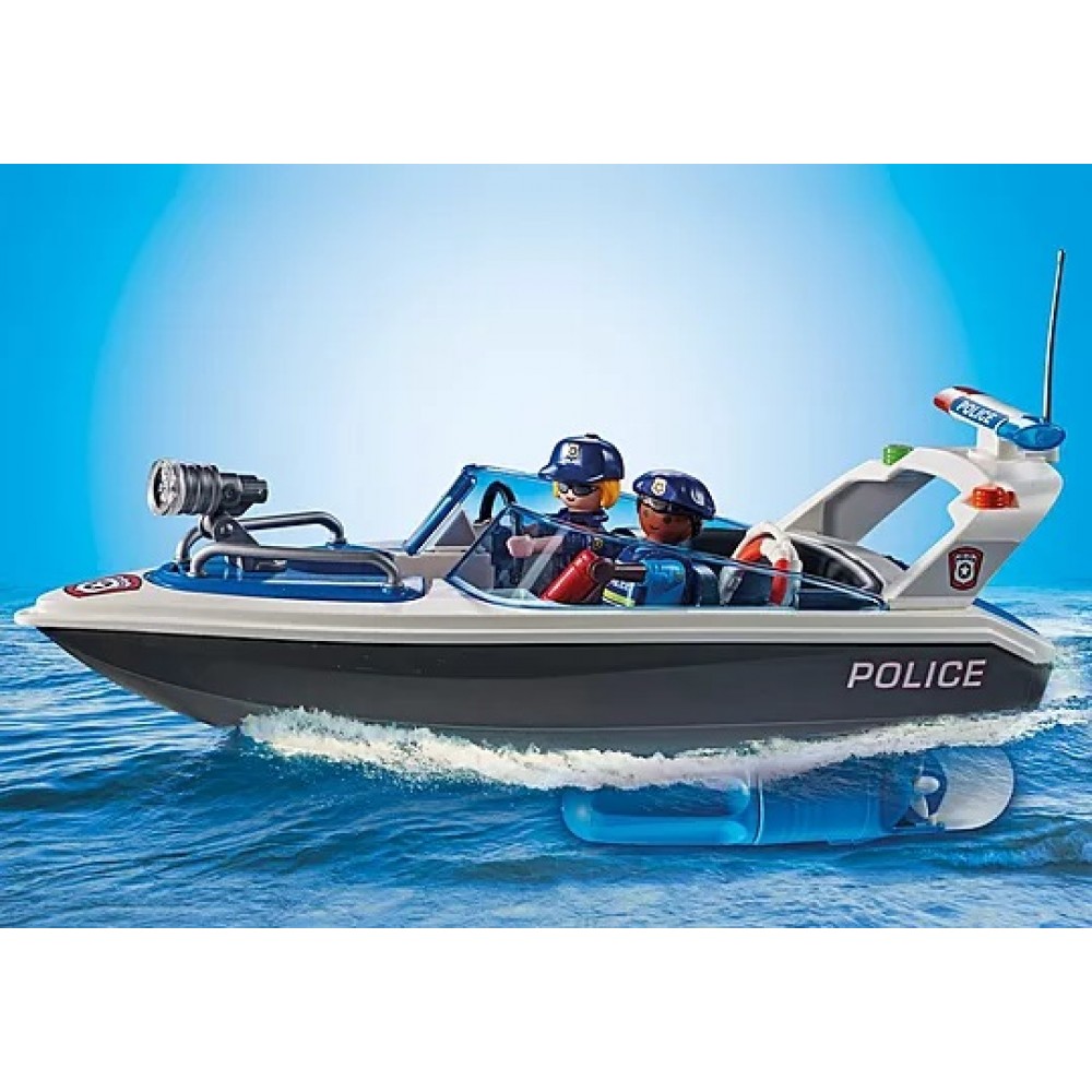 PLAYMOBIL CITY ACTION ΘΑΛΑΣΣΙΑ ΑΣΤΥΝΟΜΙΚΗ ΚΑΤΑΔΙΩΞΗ (71570)