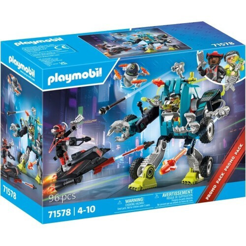 PLAYMOBIL ΡΟΜΠΟΤ ΕΝΑΝΤΙΟΝ ΤΖΕΤ (71578)