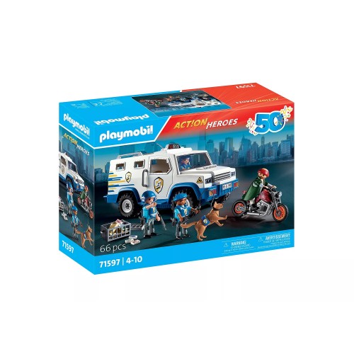 PLAYMOBIL ΌΧΗΜΑ ΧΡΗΜΑΤΟΑΠΟΣΤΟΛΗΣ (71597)