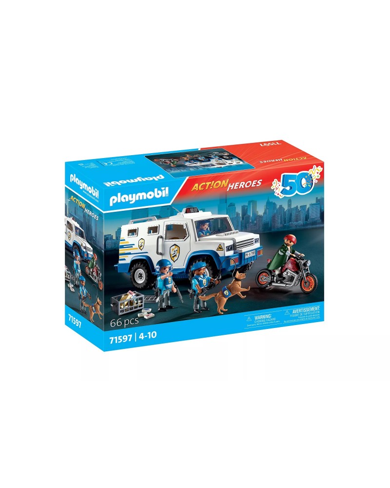 PLAYMOBIL ΌΧΗΜΑ ΧΡΗΜΑΤΟΑΠΟΣΤΟΛΗΣ (71597)